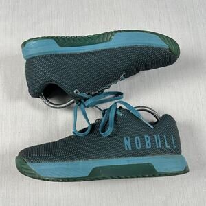 Nobull SF Trainer SuperFabric Women’s Size 8.5 Deep Teal Running Casual Shoes